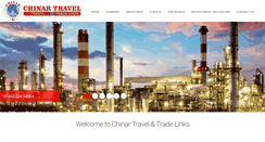 Desktop Screenshot of chinartravels.com