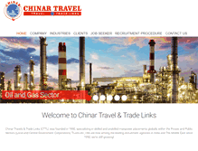 Tablet Screenshot of chinartravels.com